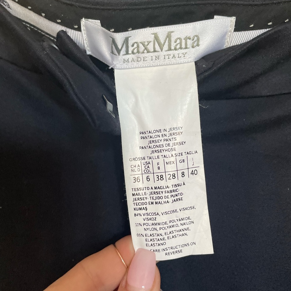 Max Mara Jersey Pants
